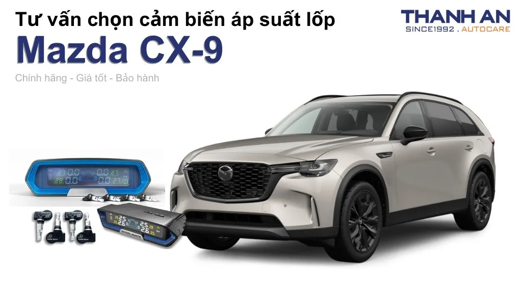 Cảm biến áp suất lốp xe Mazda CX-9 loại nào tốt? Bảng giá mới nhất