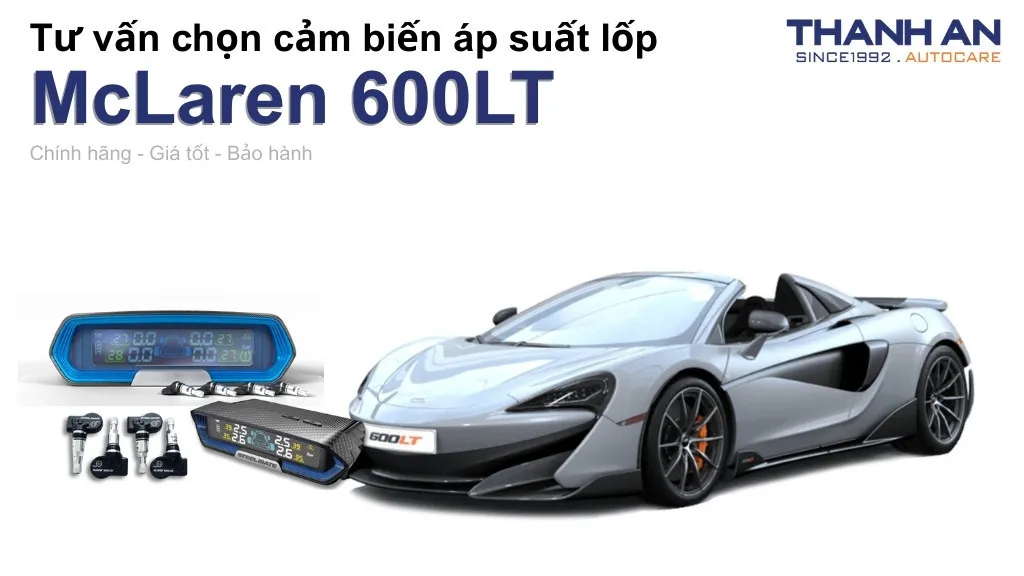 Cảm biến áp suất lốp xe McLaren 600LT loại nào tốt? Bảng giá mới nhất
