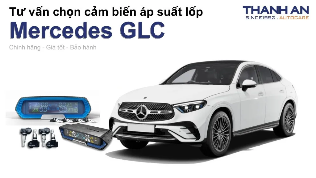 Cảm biến áp suất lốp xe Mercedes GLC loại nào tốt? Bảng giá mới nhất