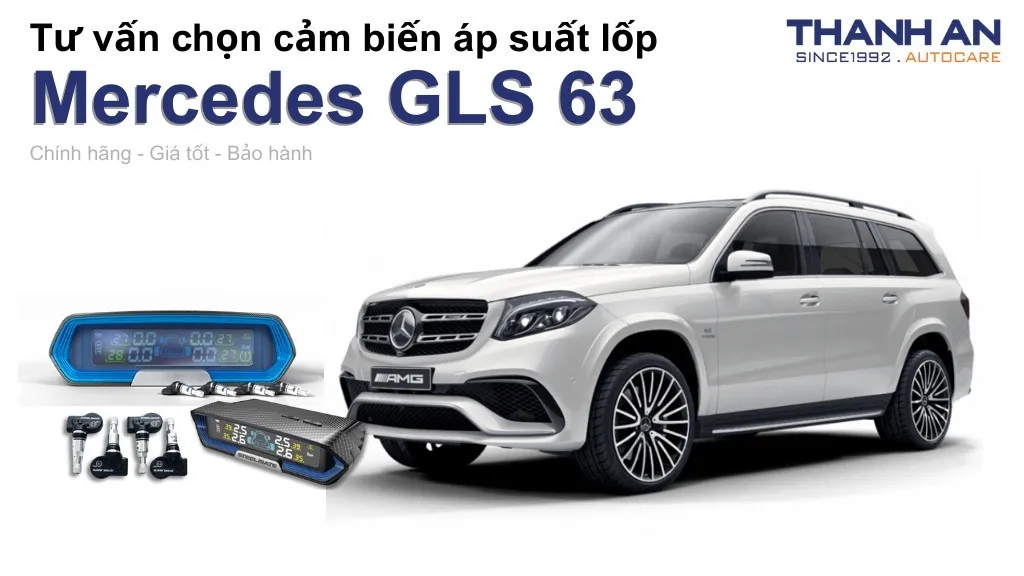 Cảm biến áp suất lốp xe Mercedes GLS 63 loại nào tốt? Bảng giá mới nhất