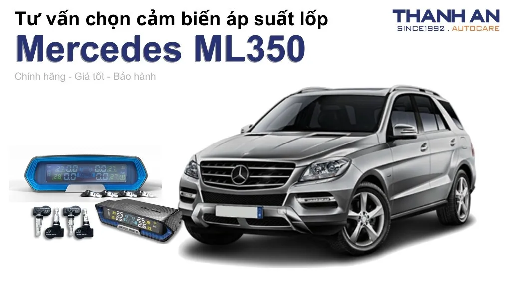 Cảm biến áp suất lốp xe Mercedes ML350 loại nào tốt? Bảng giá mới nhất