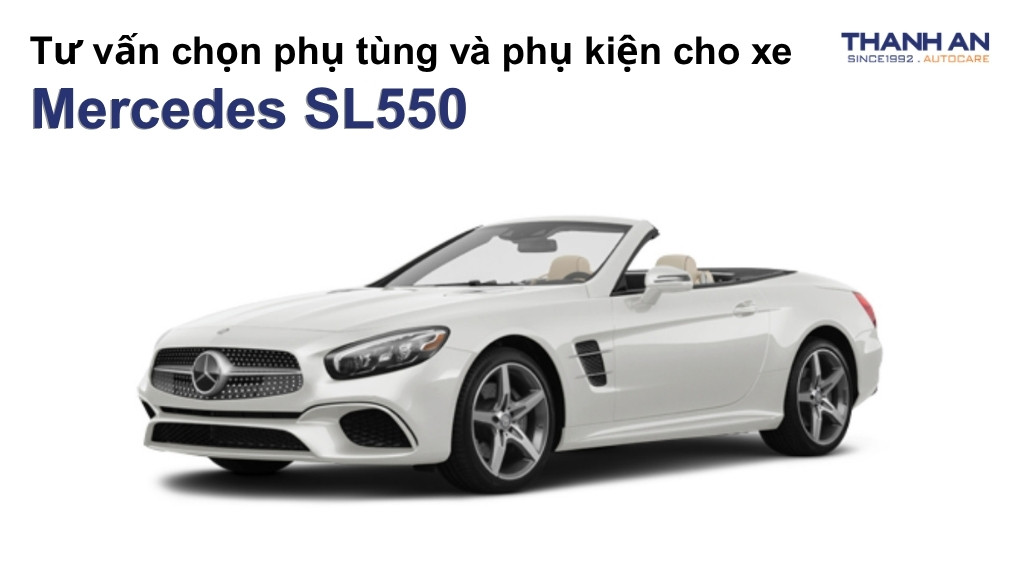 Phụ tùng và phụ kiện xe Mercedes SL550