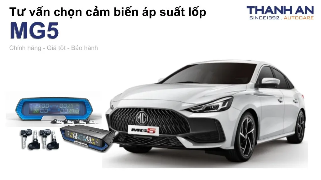 Cảm biến áp suất lốp xe MG5 loại nào tốt? Bảng giá mới nhất