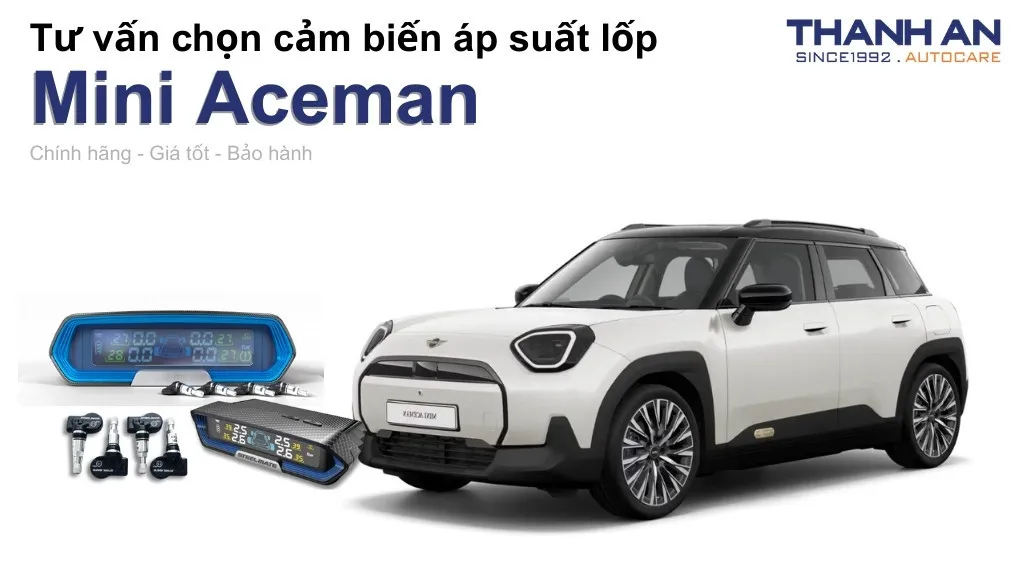 Cảm biến áp suất lốp xe Mini Aceman loại nào tốt? Bảng giá mới nhất