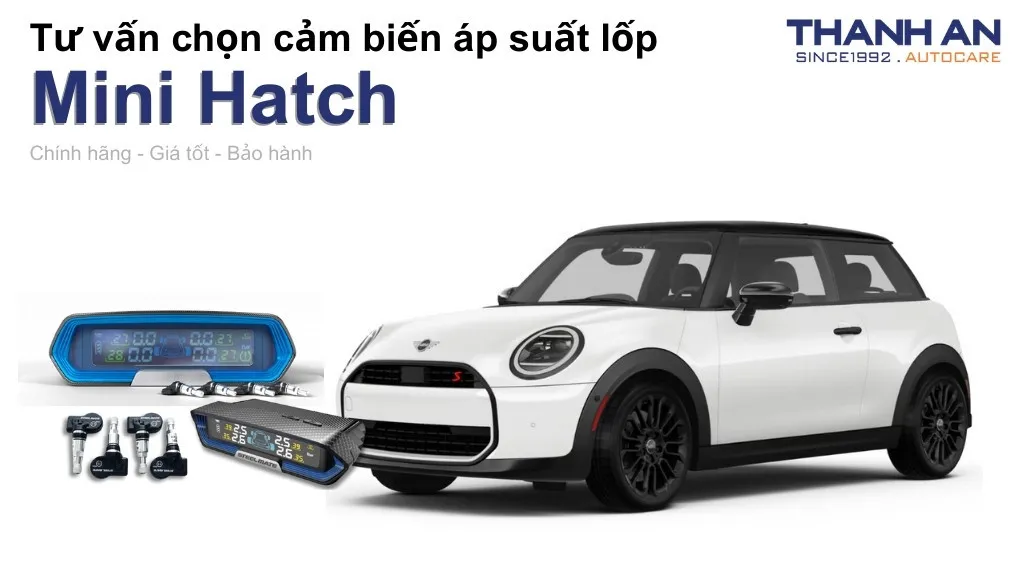 Cảm biến áp suất lốp xe Mini Hatch loại nào tốt? Bảng giá mới nhất