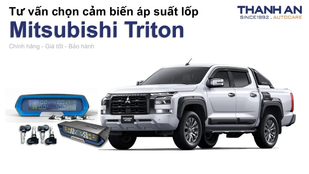 Cảm biến áp suất lốp xe Mitsubishi Triton loại nào tốt? Bảng giá mới nhất