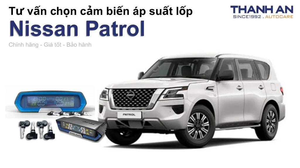 Cảm biến áp suất lốp xe Nissan Patrol loại nào tốt? Bảng giá mới nhất