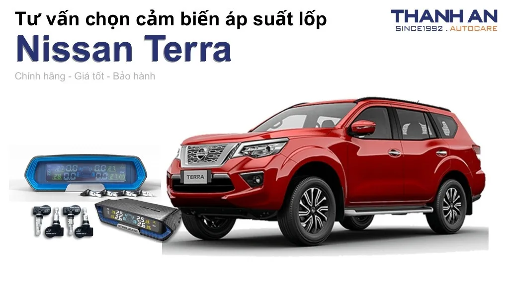 Cảm biến áp suất lốp xe Nissan Terra loại nào tốt? Bảng giá mới nhất