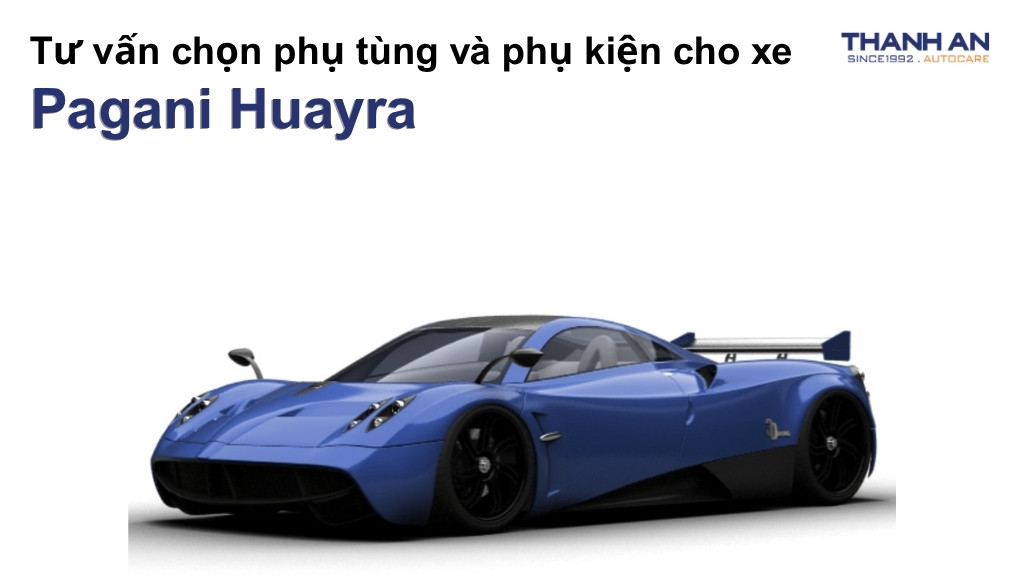 Phụ tùng và phụ kiện xe Pagani Huayra