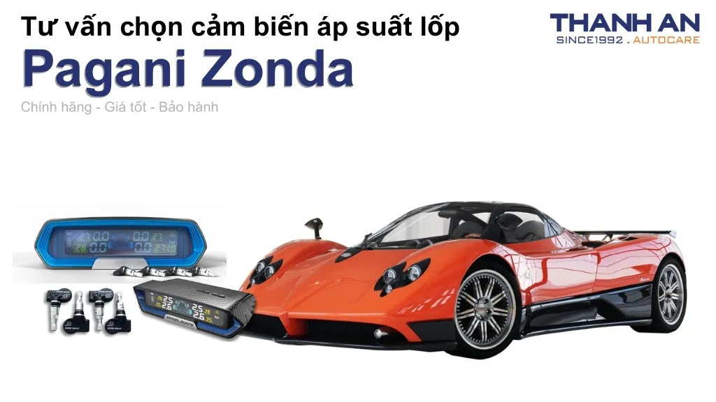 Cảm biến áp suất lốp xe Pagani Zonda loại nào tốt? Bảng giá mới nhất