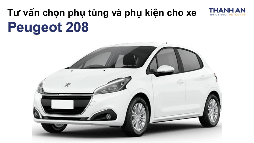 Phụ tùng và phụ kiện xe Peugeot 208