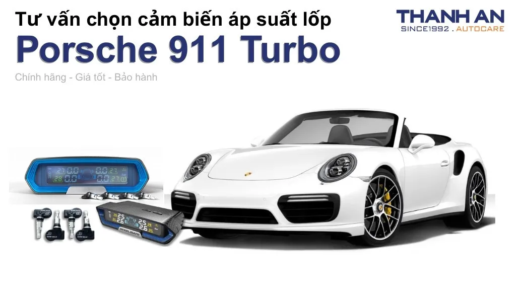 Cảm biến áp suất lốp xe Porsche 911 Turbo loại nào tốt? Bảng giá mới nhất