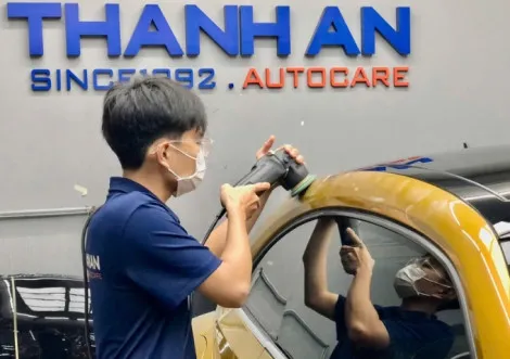 quy trinh Chăm sóc xe ô tô   chuyên nghiệp tai tphcm