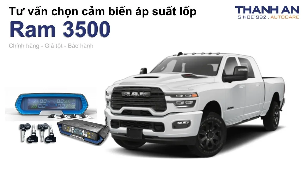 Cảm biến áp suất lốp xe Ram 3500 loại nào tốt? Bảng giá mới nhất