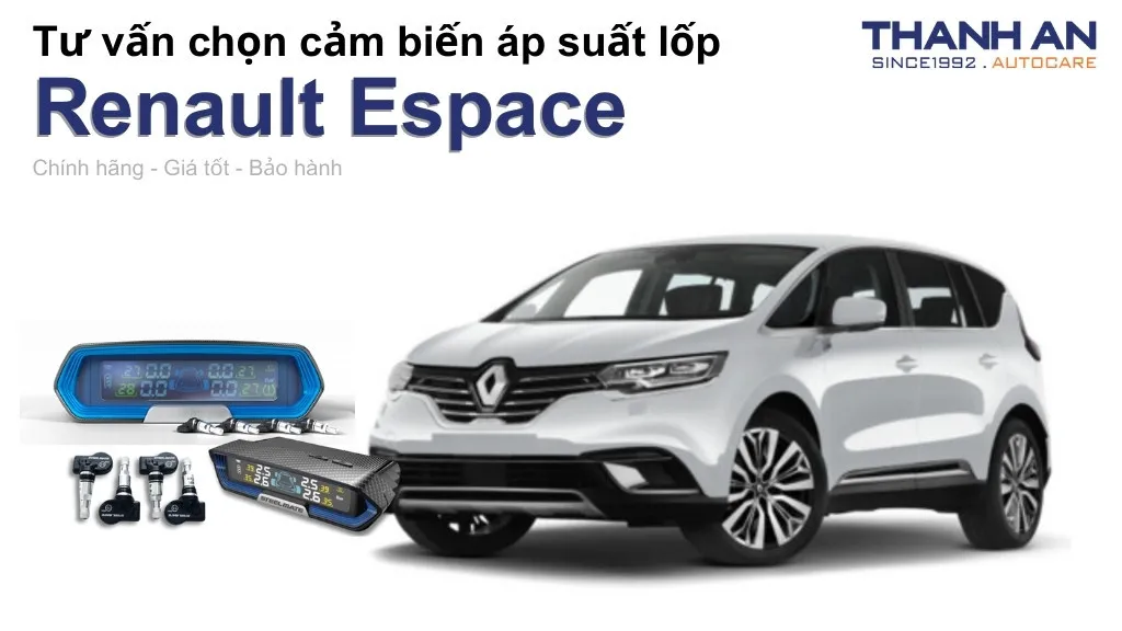 Cảm biến áp suất lốp xe Renault Espace loại nào tốt? Bảng giá mới nhất