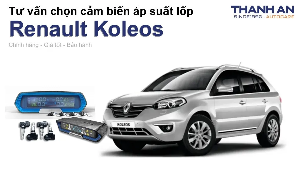 Cảm biến áp suất lốp xe Renault Koleos loại nào tốt? Bảng giá mới nhất