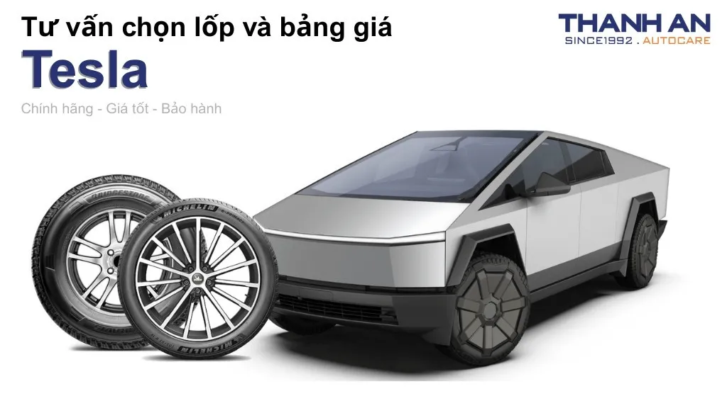 Lốp xe Tesla giá bao nhiêu? Sử dụng các kích thước nào?
