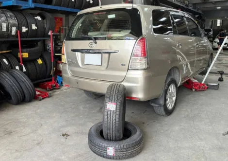 Thay lốp xe ô tô Kon Tum: Uy tín, Giá tốt, Chính hãng