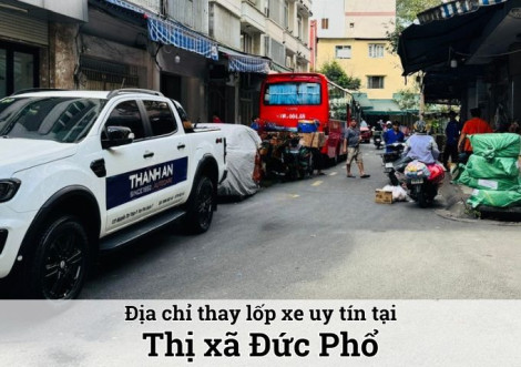 Thay lốp xe ô tô tại Thị xã Đức Phổ: Giao từ TPHCM, giá tốt, date mới