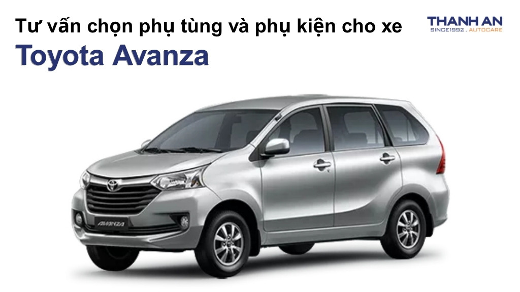 Phụ tùng và phụ kiện xe Toyota Avanza