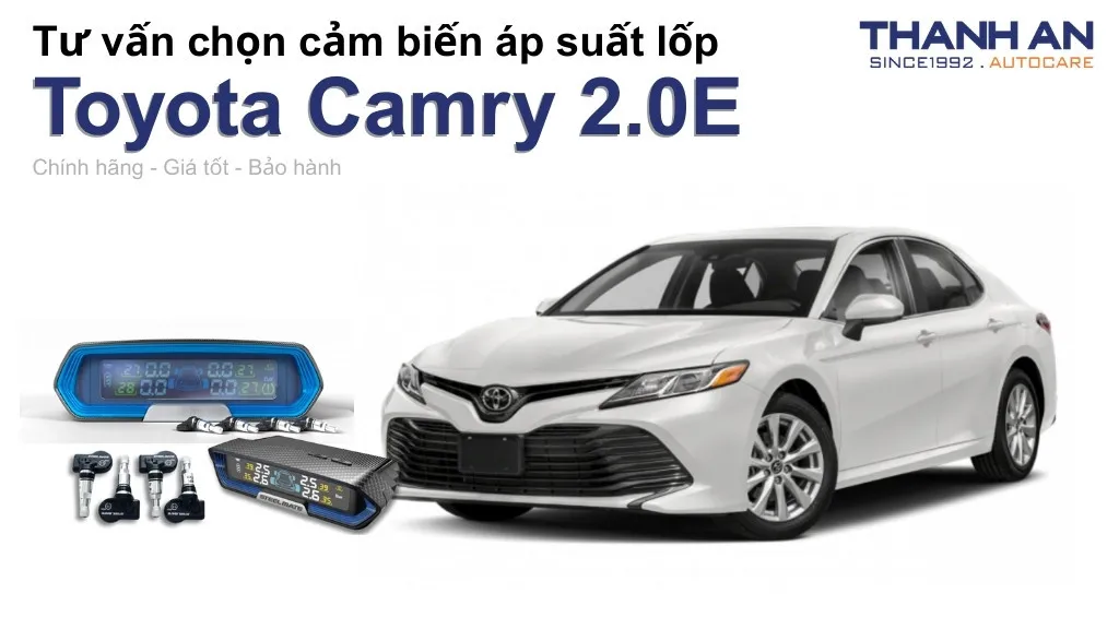 Cảm biến áp suất lốp xe Toyota Camry 2.0E loại nào tốt? Bảng giá mới nhất