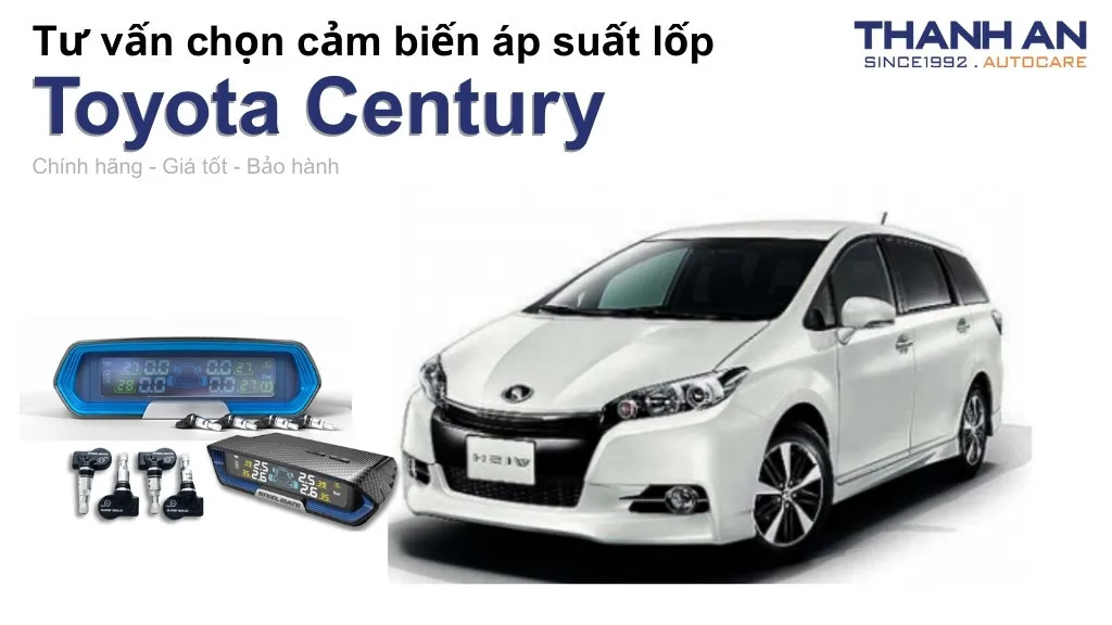 Cảm biến áp suất lốp xe Toyota Century loại nào tốt? Bảng giá mới nhất
