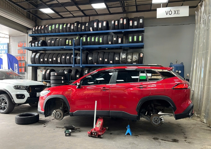 Toyota Corolla Cross Thay Lốp Hankook Ventus Prime 4 Nhận Rửa Xe Miễn Phí Từ Khuyến Mãi Tháng 7