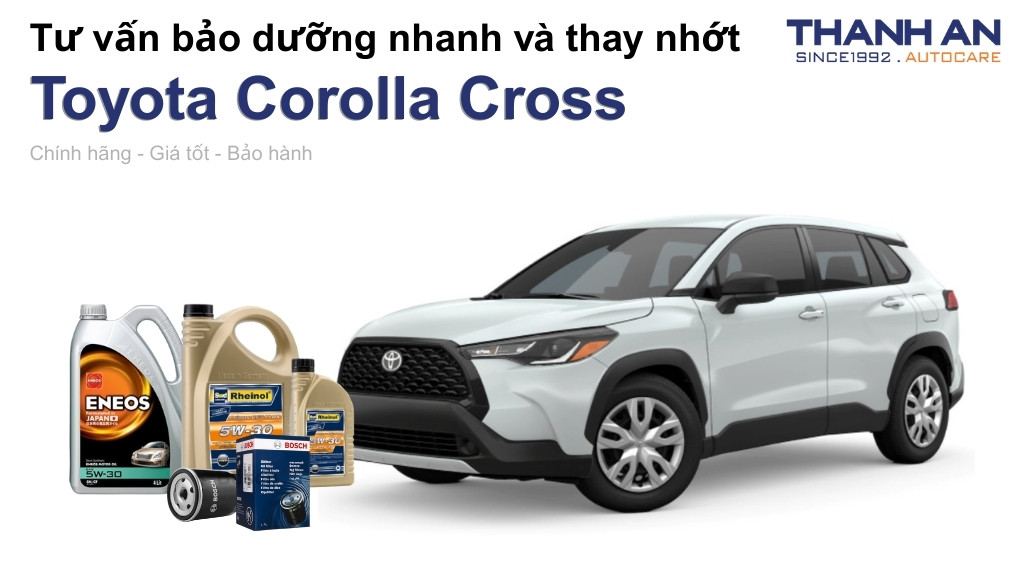 Dầu nhớt xe Toyota Corolla Cross loại nào tốt? Bảng giá mới nhất