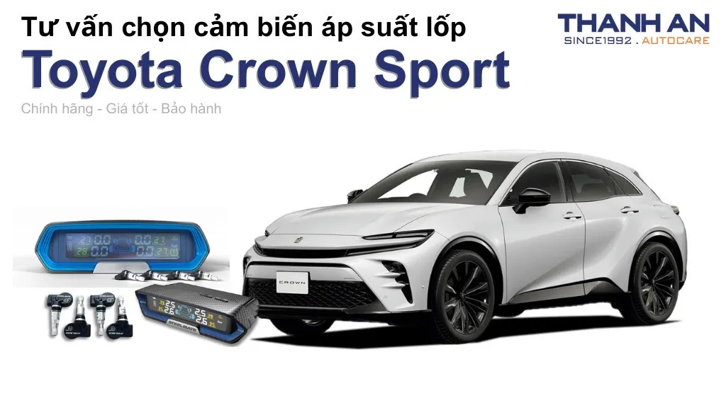 Cảm biến áp suất lốp xe Toyota Crown Sport loại nào tốt? Bảng giá mới nhất