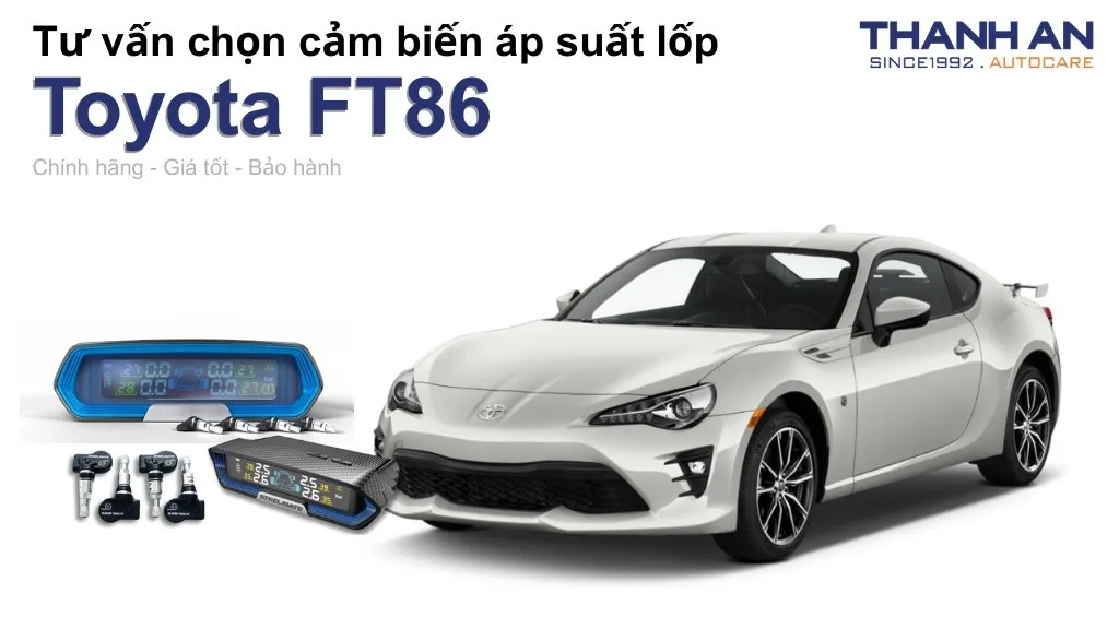 Cảm biến áp suất lốp xe Toyota FT86 loại nào tốt? Bảng giá mới nhất