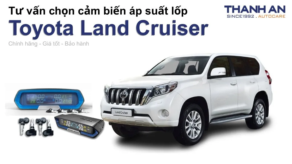 Cảm biến áp suất lốp xe Toyota Land Cruiser loại nào tốt? Bảng giá mới nhất
