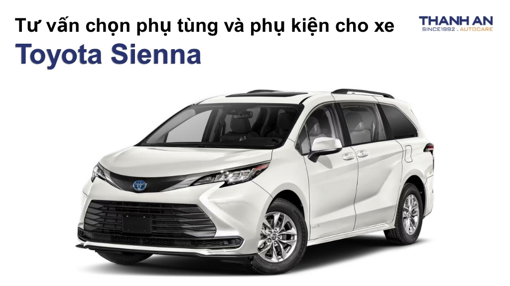 Phụ tùng và phụ kiện xe Toyota Sienna