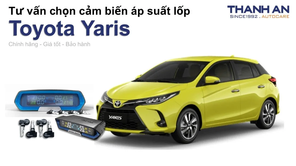 Cảm biến áp suất lốp xe Toyota Yaris loại nào tốt? Bảng giá mới nhất