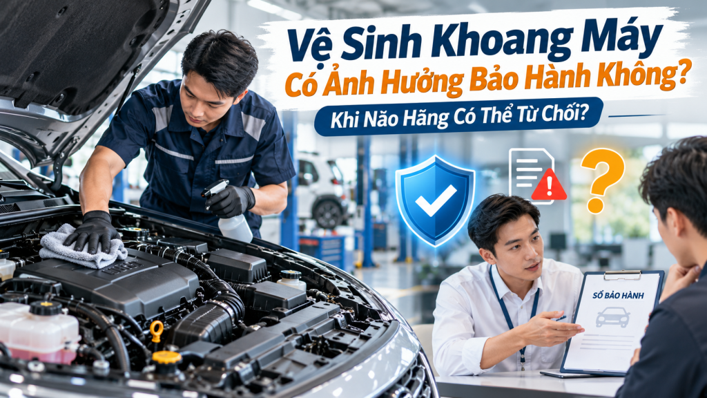 Vệ Sinh Khoang Máy Có Ảnh Hưởng Bảo Hành Không? Khi Nào Hãng Có Thể Từ Chối?