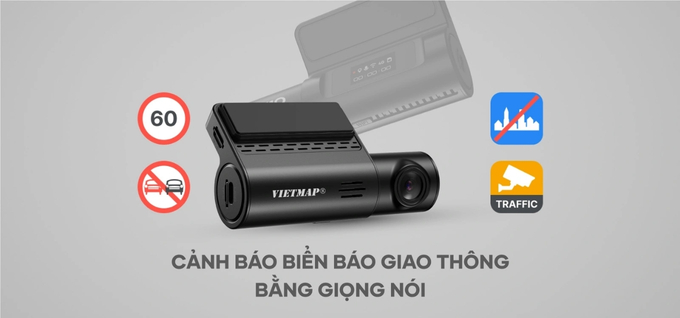 Vietmap L110 cảnh báo tốc độ giao thông bằng giọng nói