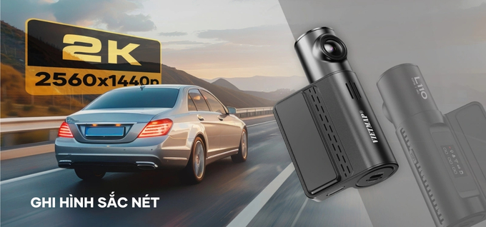 Vietmap L110 ghi hình sắc nét 2k