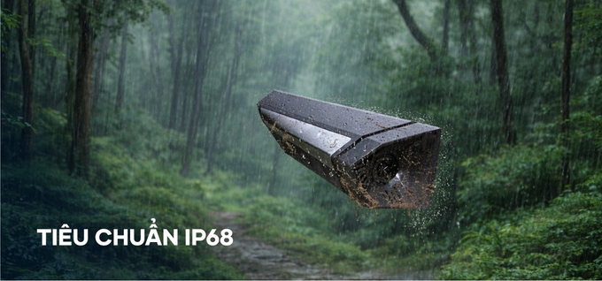 Vietmap SC620 thiết kế mắt camera đạt chuẩn chống nước IP68