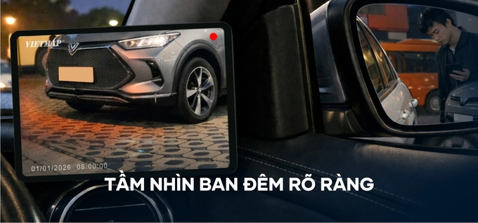 Vietmap SC620 mang lại tầm nhìn ban đêm rõ ràng