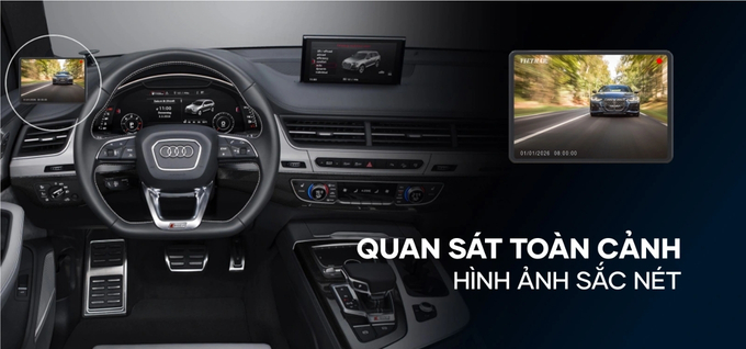 Vietmap SC620 quan sát toàn cảnh hình ảnh sắc nét