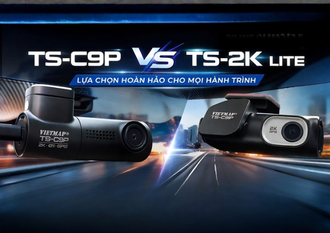 So sánh Vietmap TS-C9P và TS-2K Lite: Hơn 1 triệu, Nên chọn ai?