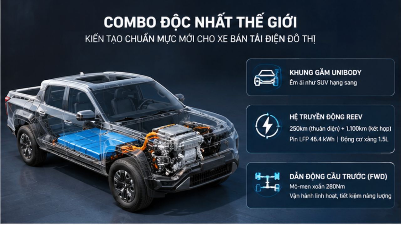 Khung gầm VF Wild êm ái