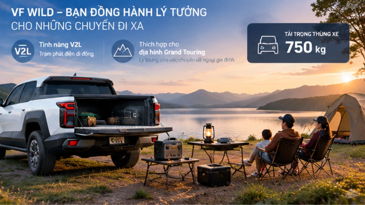 Tính năng V2L trên VF Wild