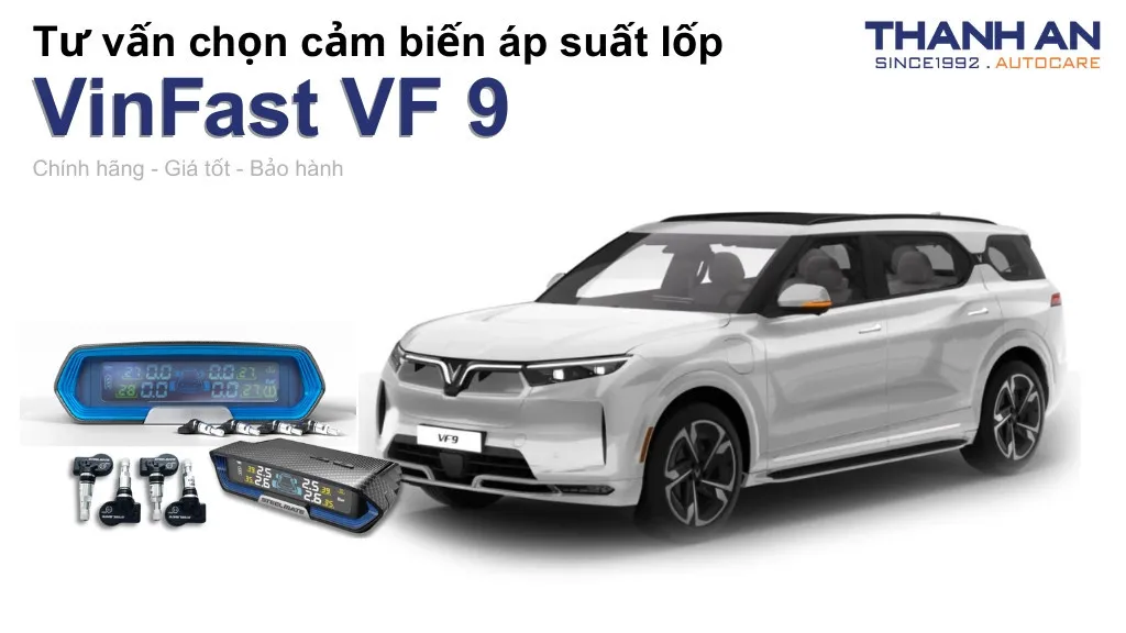 Cảm biến áp suất lốp xe VinFast VF 9 loại nào tốt? Bảng giá mới nhất