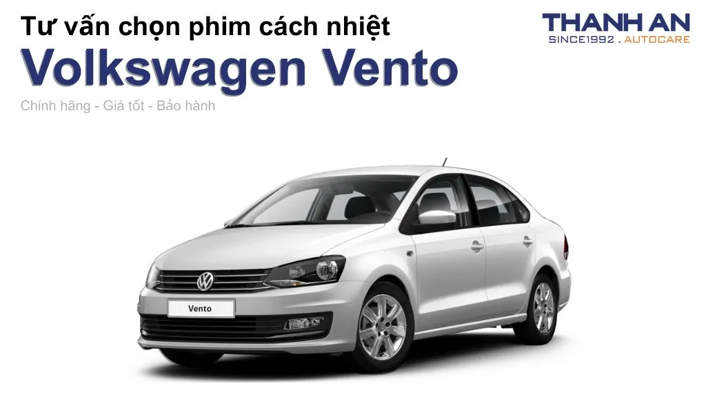 Dán phim cách nhiệt xe Volkswagen Vento loại nào tốt? Bảng giá mới nhất