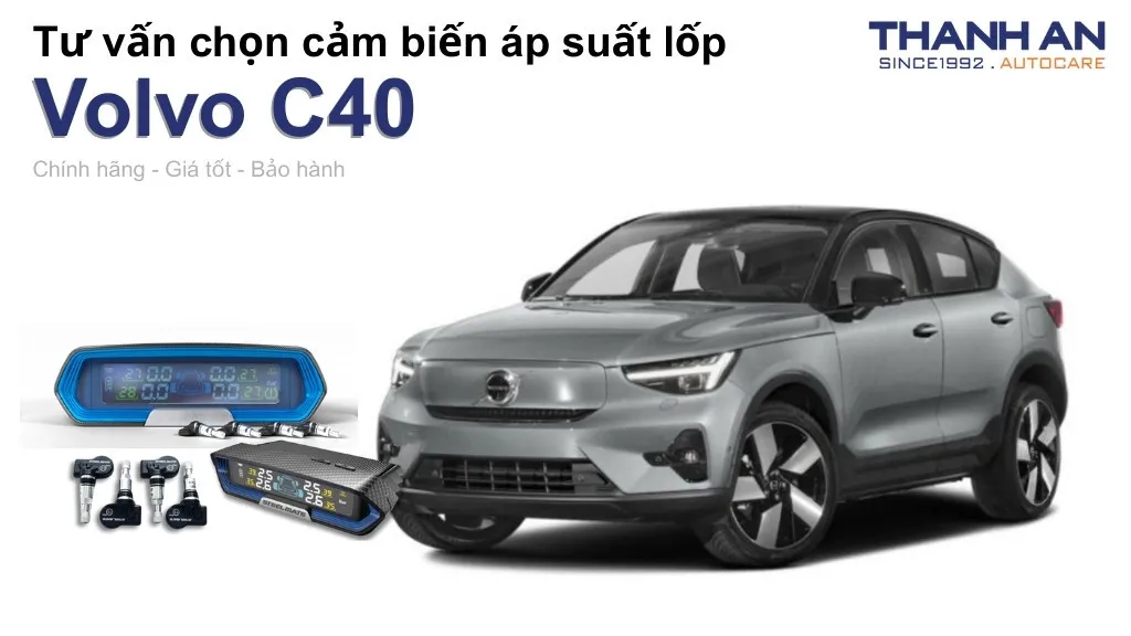 Cảm biến áp suất lốp xe Volvo C40 loại nào tốt? Bảng giá mới nhất