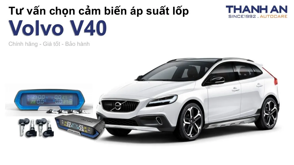 Cảm biến áp suất lốp xe Volvo V40 loại nào tốt? Bảng giá mới nhất