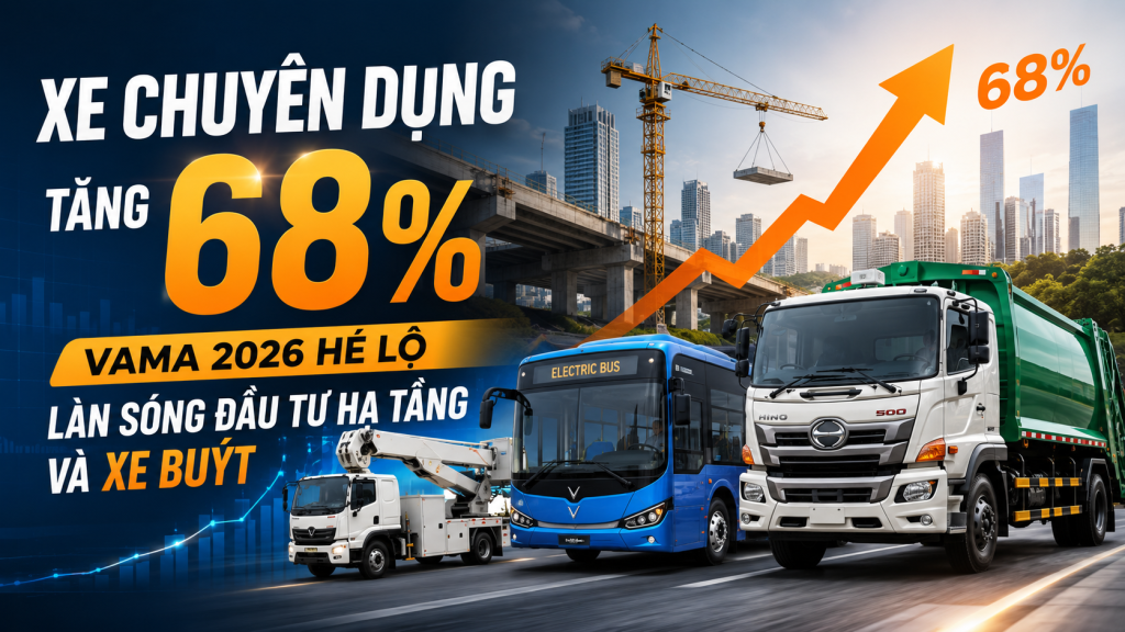 Phân Tích VAMA 2026: Xe Chuyên Dụng, Bus Chassis Và Tín Hiệu Từ Đầu Tư Công