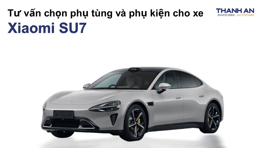 Phụ tùng và phụ kiện xe Xiaomi SU7