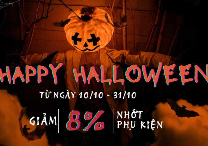 Happy Halloween - Phụ kiện xịn, nhớt ngon – mà giá lại mềm như kẹo Halloween!