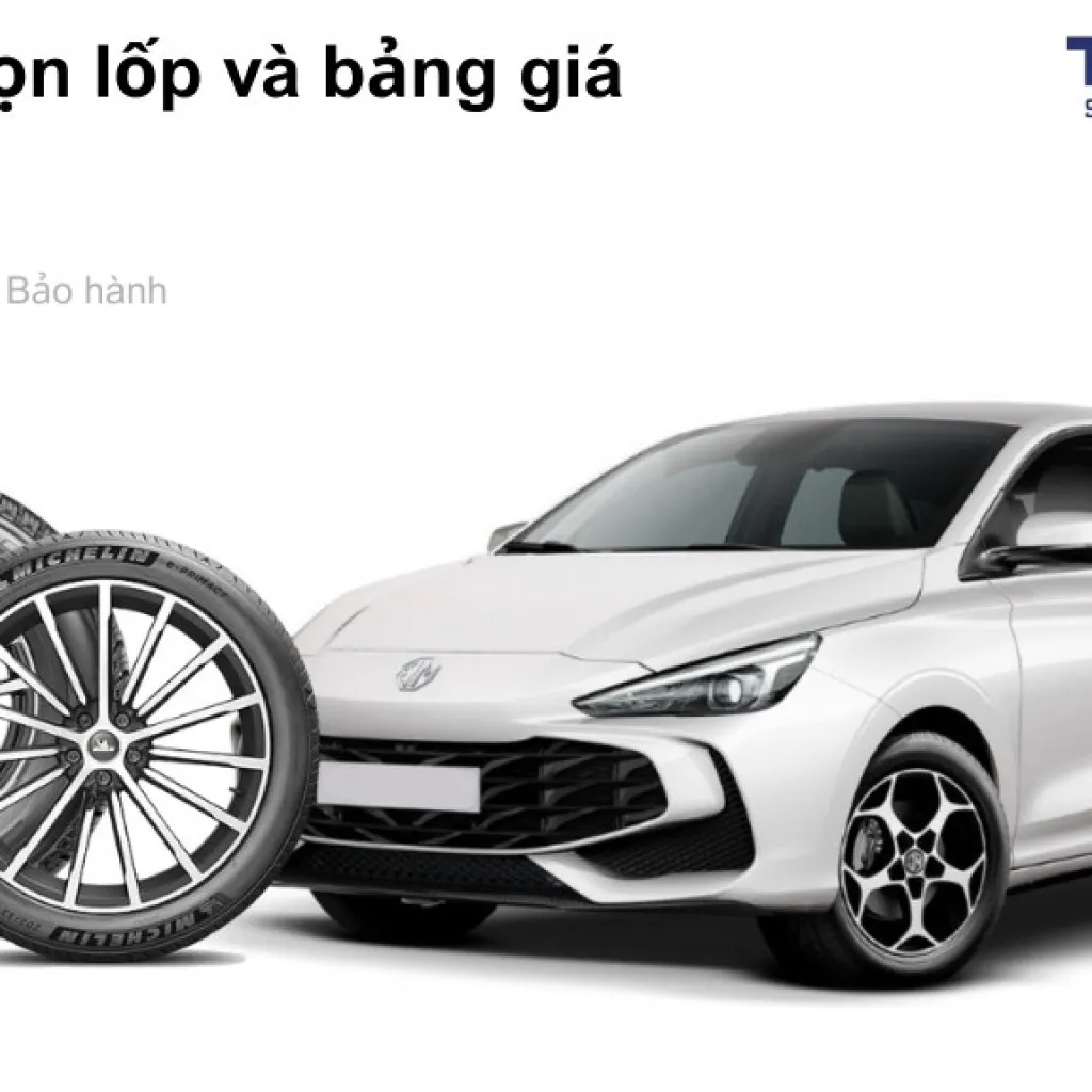 Lốp xe MG3 giá bao nhiêu? Sử dụng các kích thước nào?